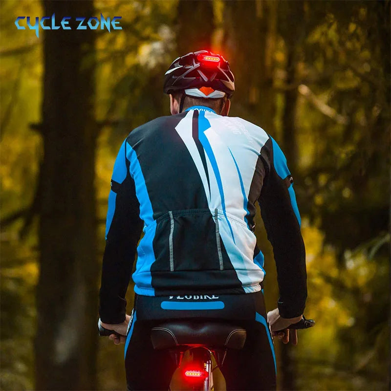 Feu arrière de vélo LED rechargeable par USB