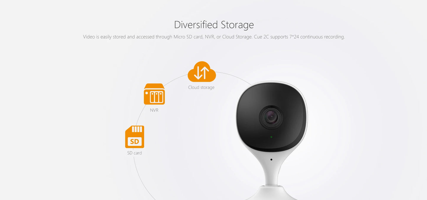 IMOU Cue 2E 3MP Wifi caméra de sécurité intérieure bébé