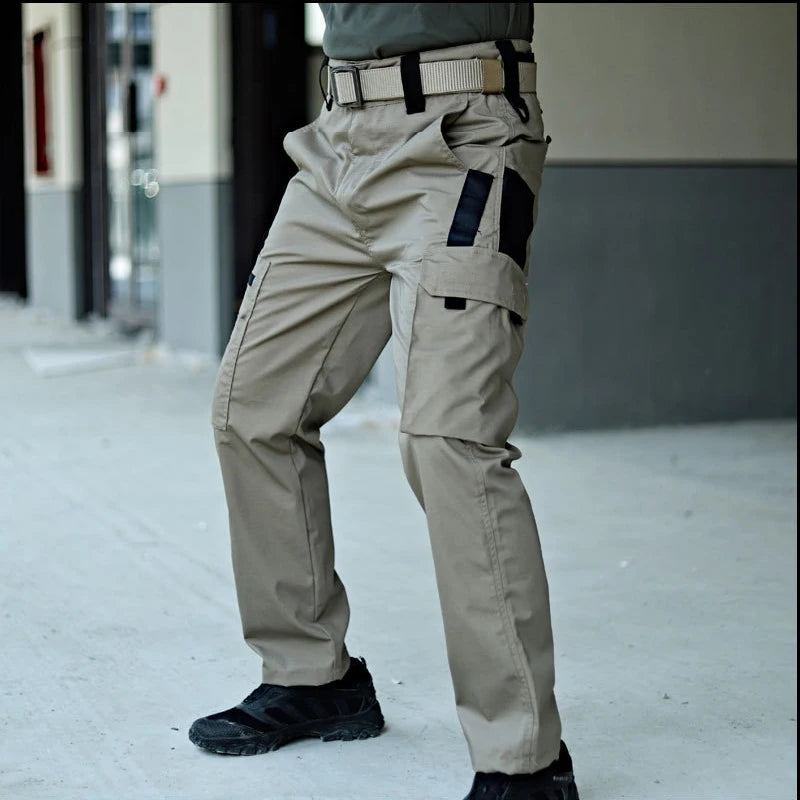 impermeable pantalon cargo homme