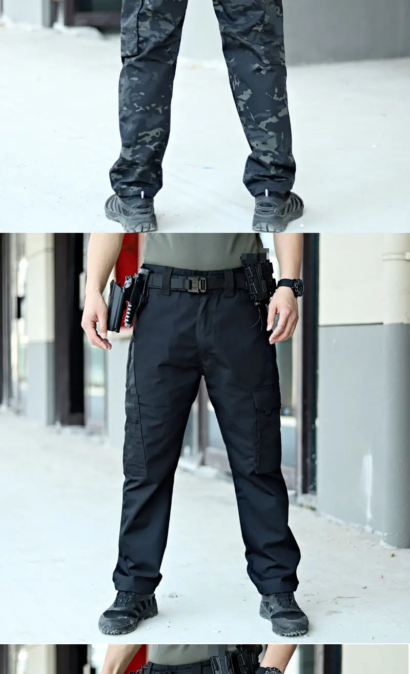 impermeable pantalon cargo homme