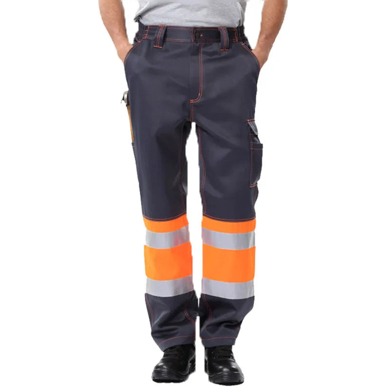 pantalon de travail homme multi poches cargo résistant
