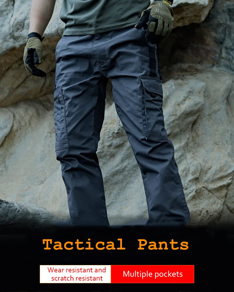 impermeable pantalon cargo homme
