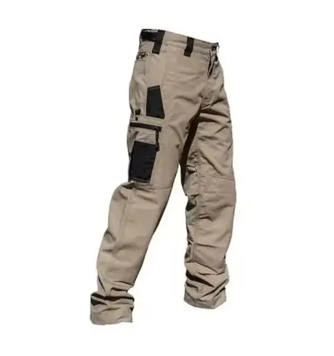 pantalon cargo homme camouflage noir imperméable ripstop