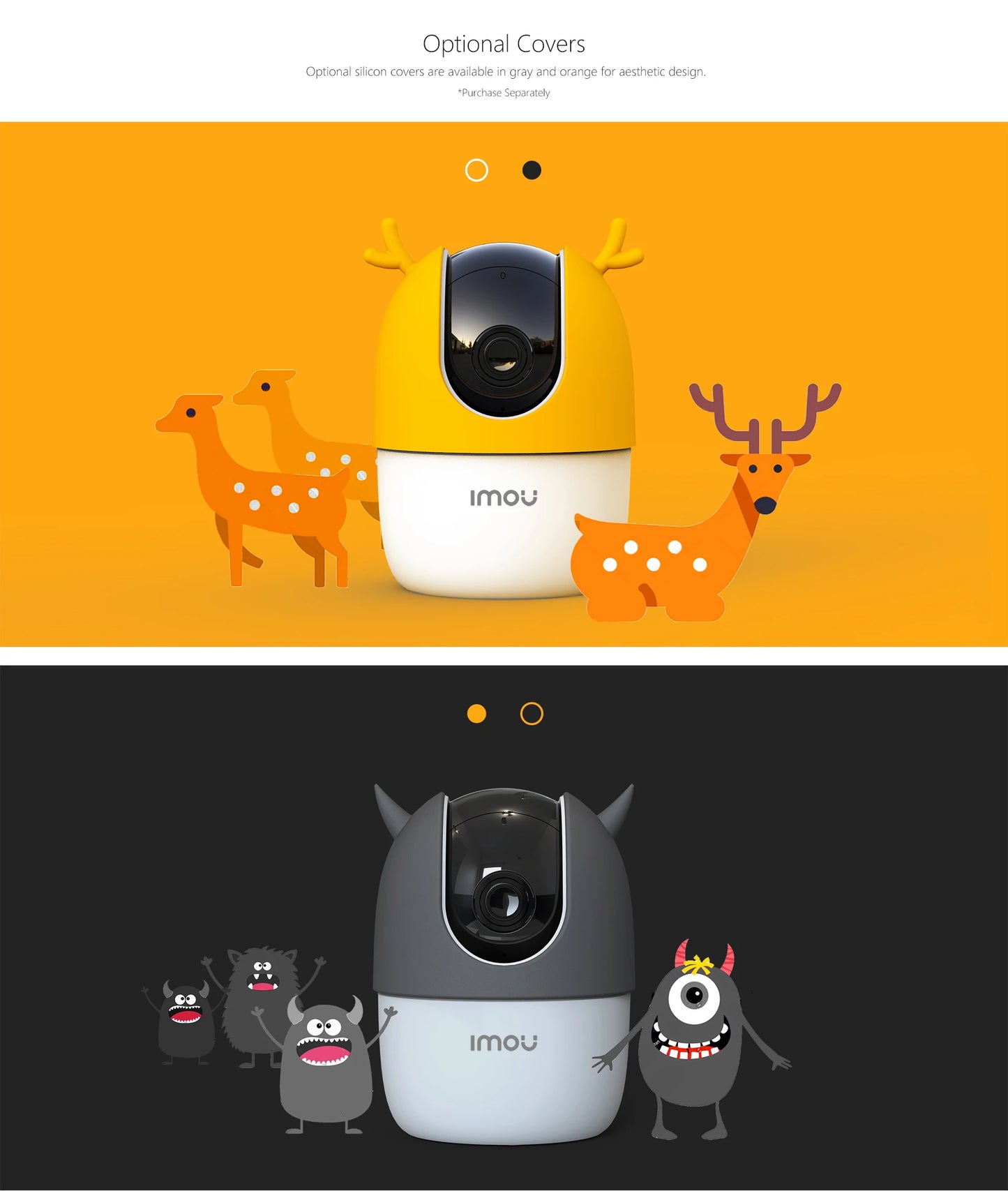 Caméra IP IMOU 4MP 1080P Ranger 2 360 °