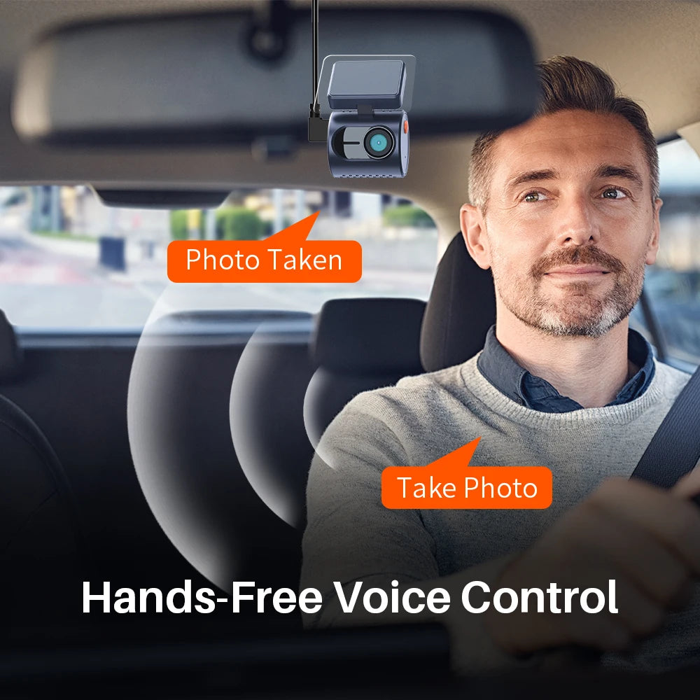 2K KAWA MINI 3 Pro caméras pour voiture DVR petite caméra de tableau de bord 24 Parking enregistreur vidéo automatique WiFi APP commande vocale voiture dashcam