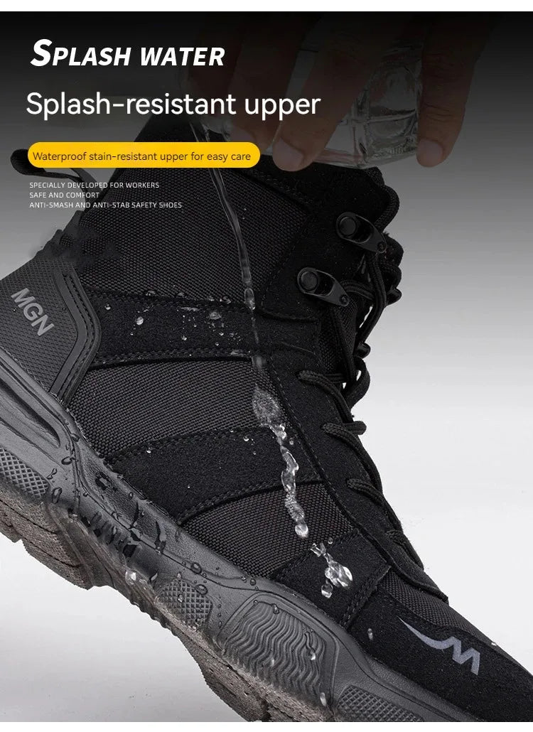 Bottes de travail chaussures de sécurité indestructibles