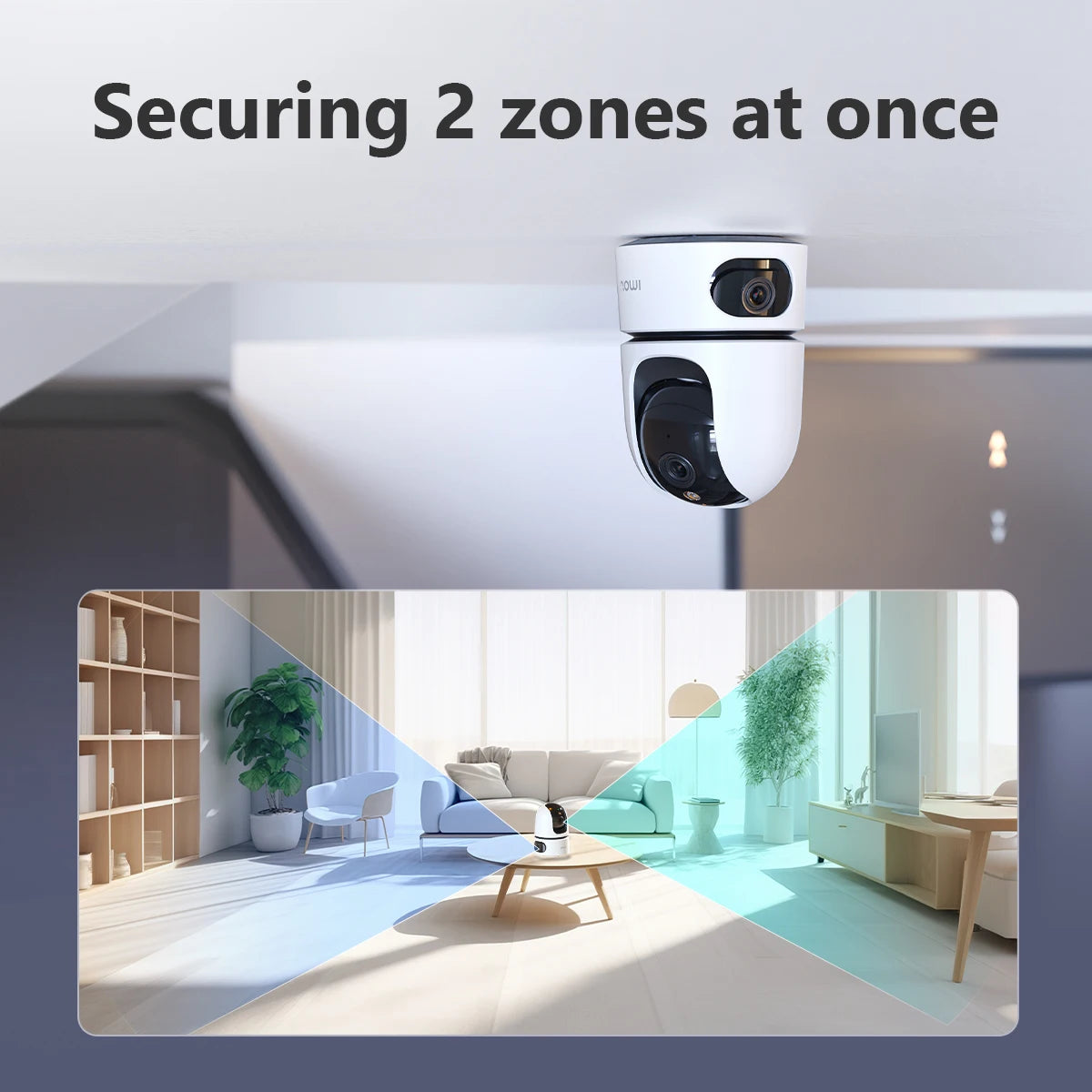 Caméra intérieure IMOU 360 °  Caméra de Surveillance WiFi PTZ