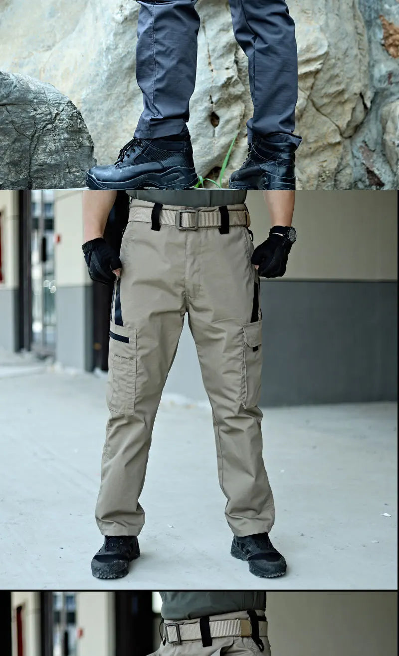 impermeable pantalon cargo homme