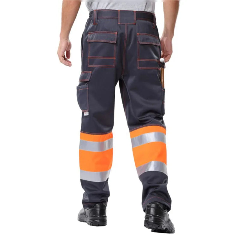 pantalon de travail homme multi poches cargo résistant
