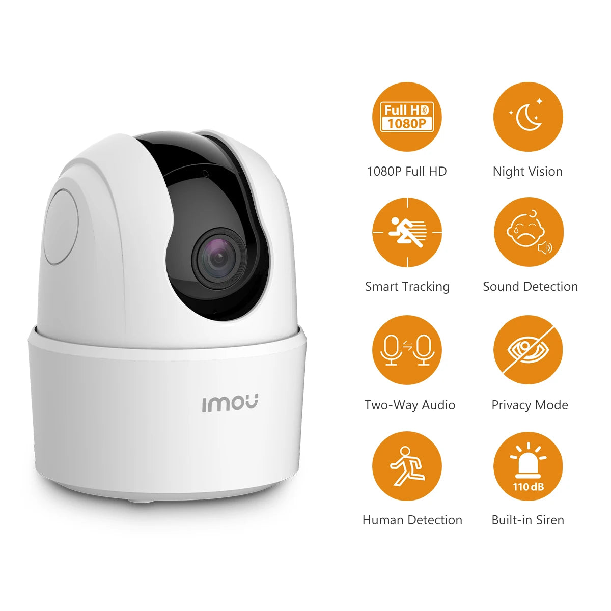 Caméra intérieure IMOU 360 °  Caméra de Surveillance WiFi PTZ