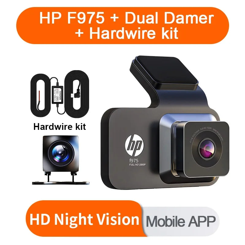 HP Dashcam e HD Vision nocturne