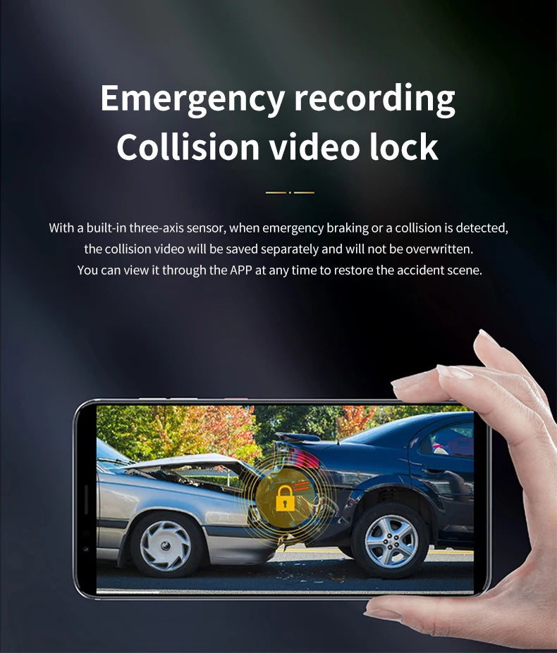 HP Dashcam e HD Vision nocturne