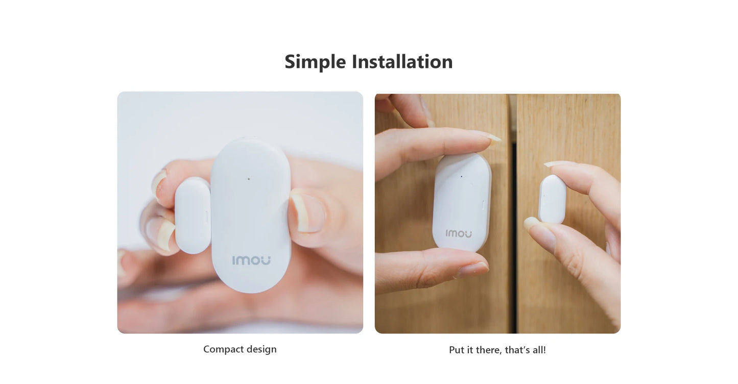IMOU Détecteur de porte et fenêtre WiFi intelligent