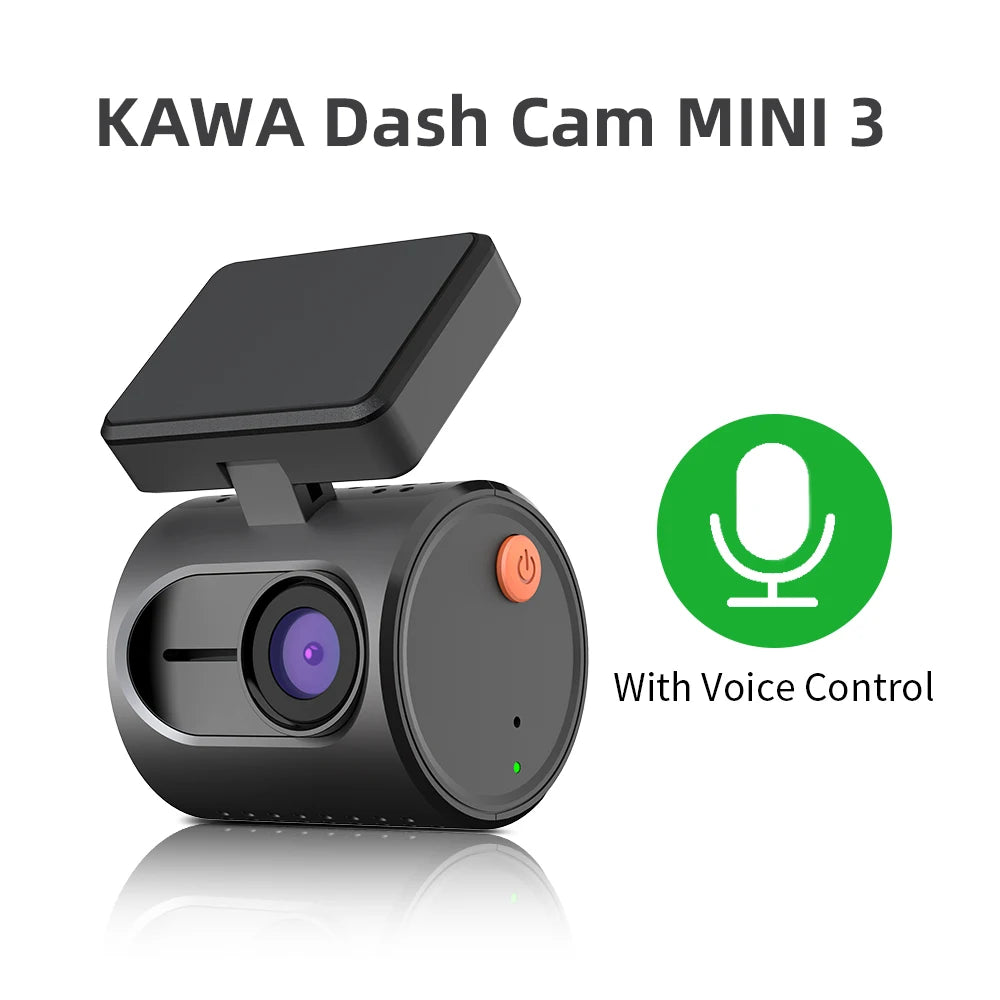 Mini Caméra  DVR, Enregistreur Vidéo, Commande Vocale d'Urgence, Vision Nocturne,