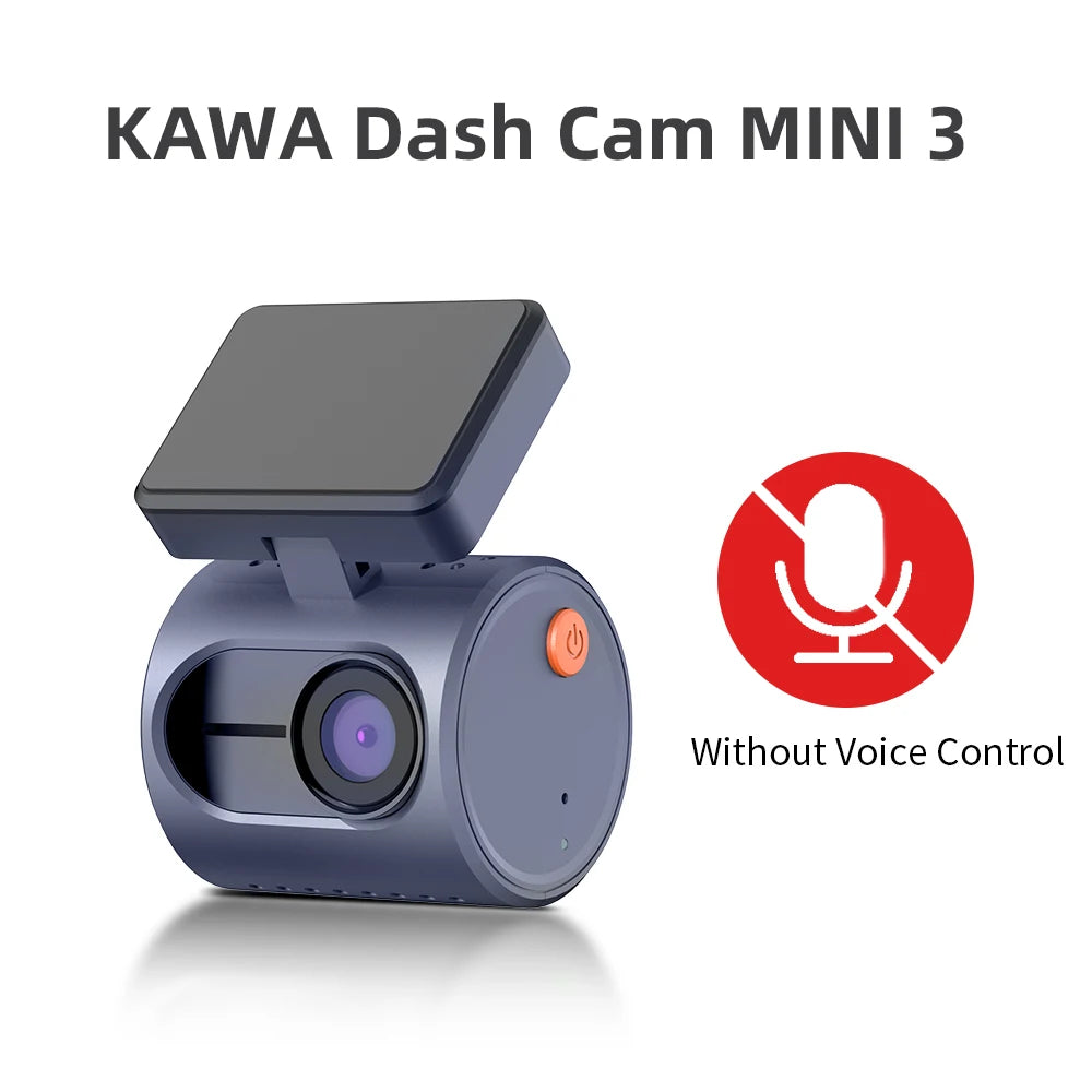 Mini Caméra  DVR, Enregistreur Vidéo, Commande Vocale d'Urgence, Vision Nocturne,