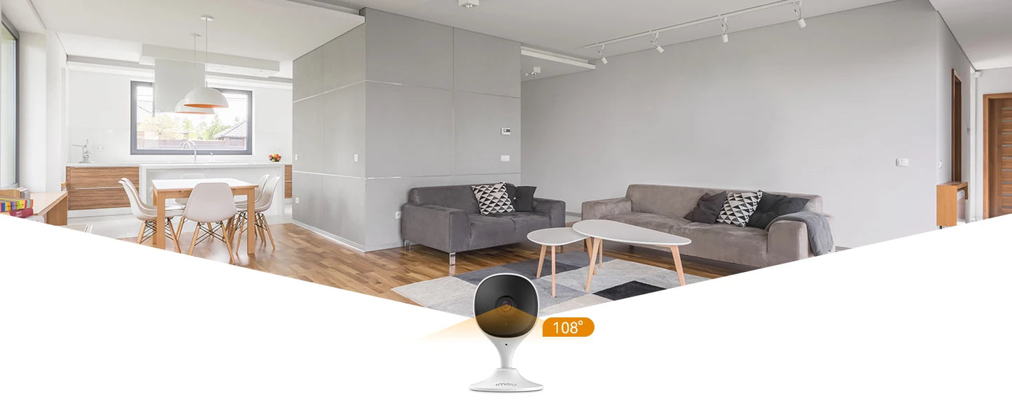IMOU Cue 2E 3MP Wifi caméra de sécurité intérieure bébé