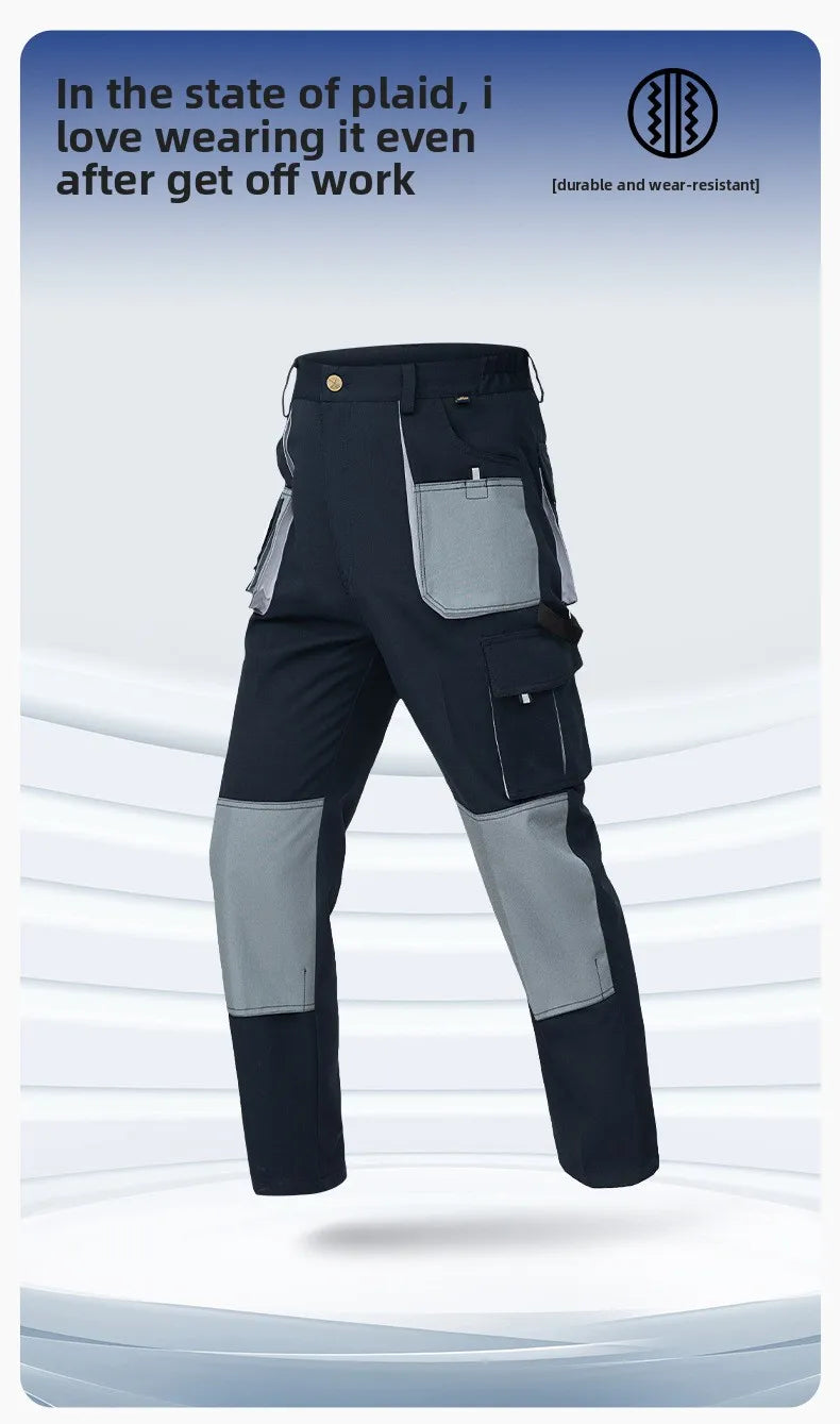 pantalon de travail homme chantier multi poches renforcé