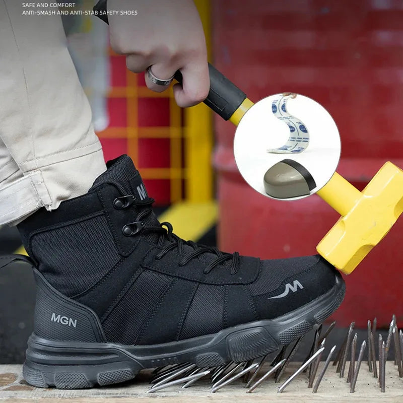 Bottes de travail chaussures de sécurité indestructibles