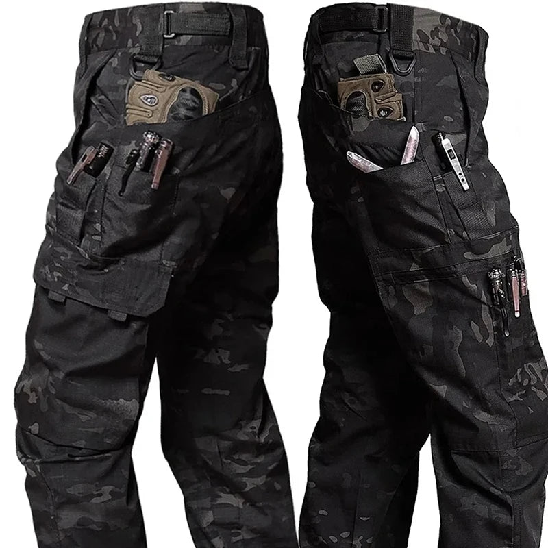 impermeable pantalon cargo homme