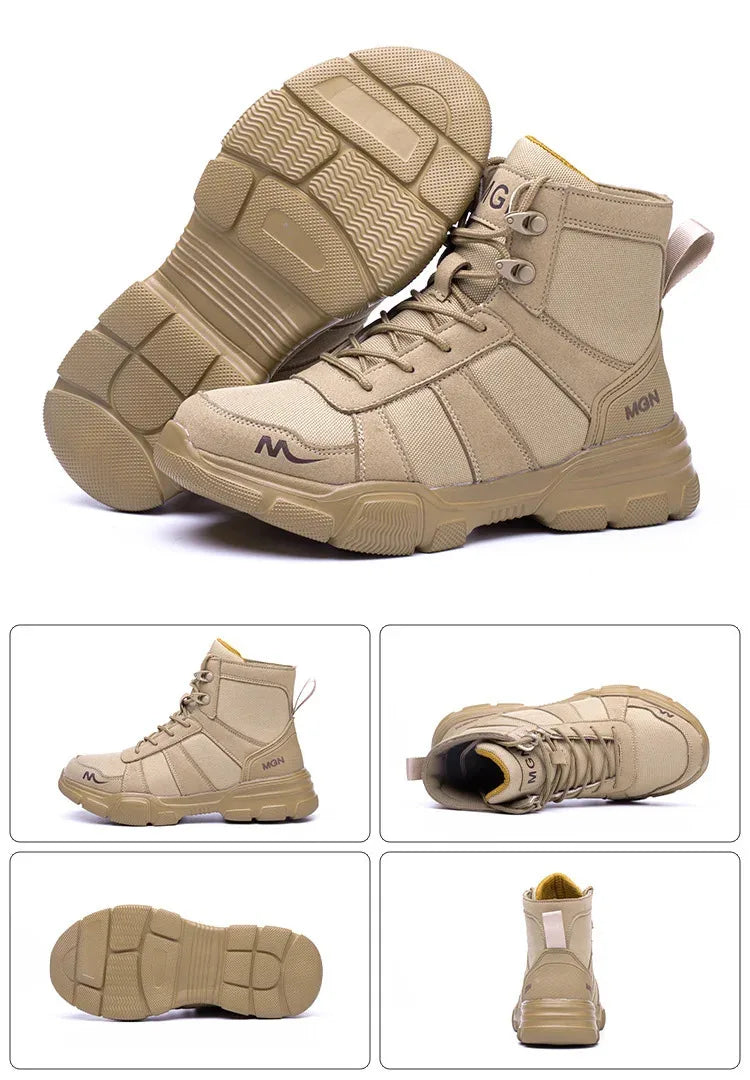 Bottes de travail chaussures de sécurité indestructibles
