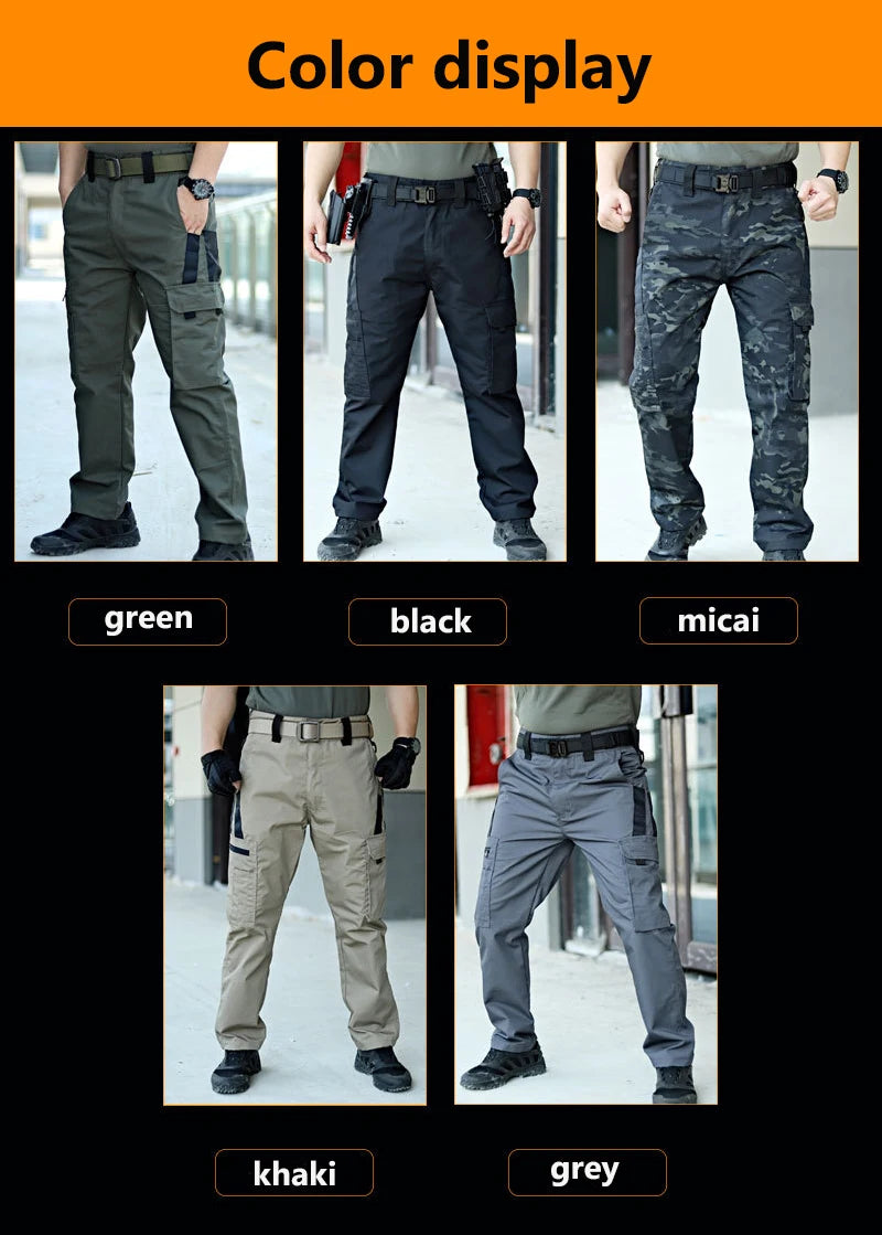 impermeable pantalon cargo homme