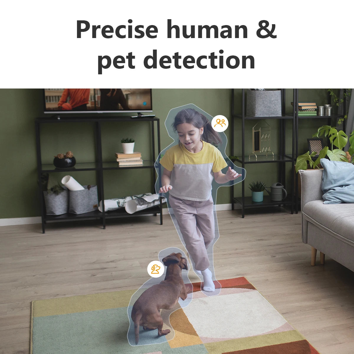 Caméra intérieure IMOU 360 °  Caméra de Surveillance WiFi PTZ