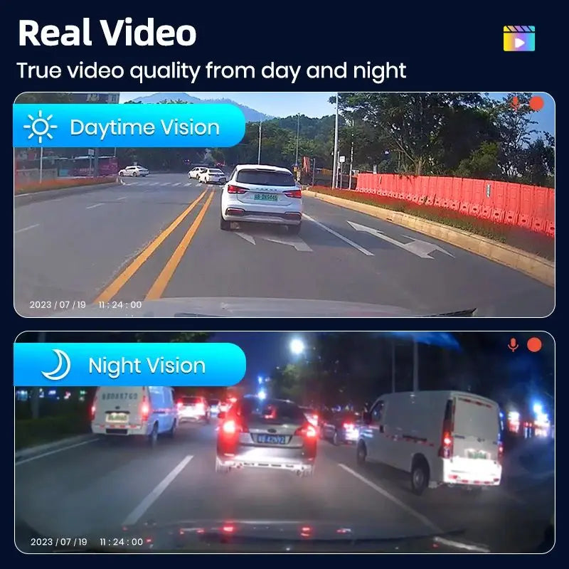 Nouveau Dashcam 1080P  Mini 120 °  Support Android