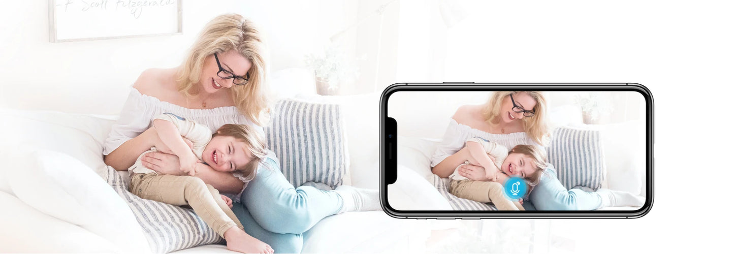 IMOU Caméra Ranger  5MP Wifi Sécurité 360 °  Audio