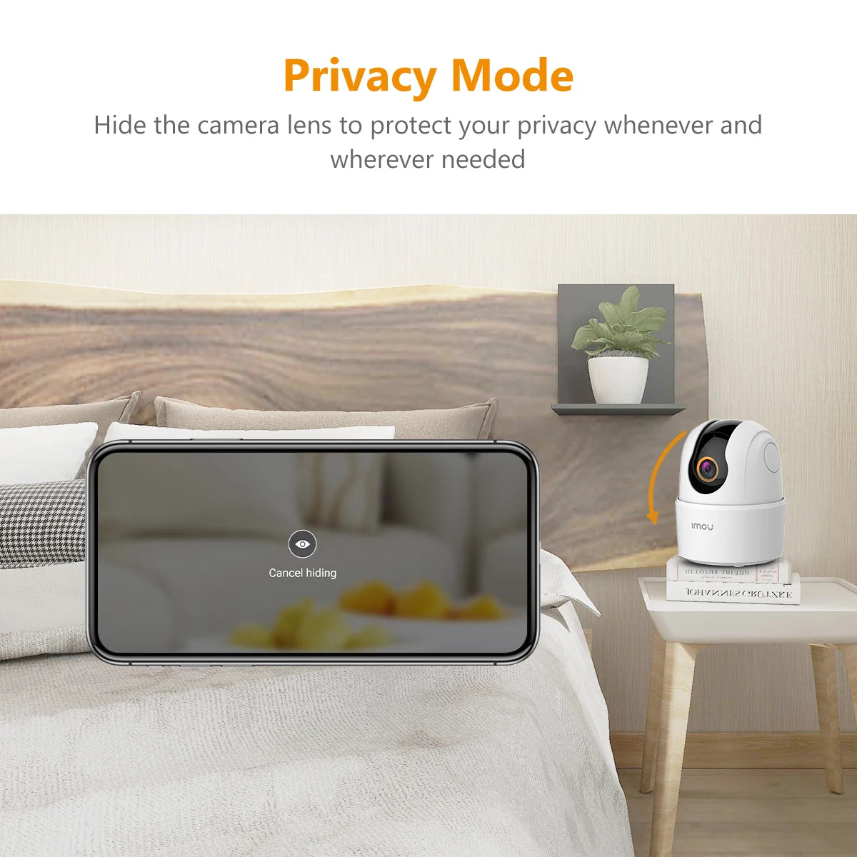 IMOU Caméra Ranger  5MP Wifi Sécurité 360 °  Audio