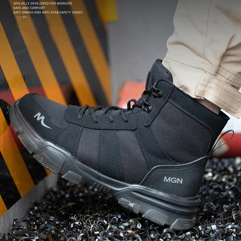 Bottes de travail chaussures de sécurité indestructibles