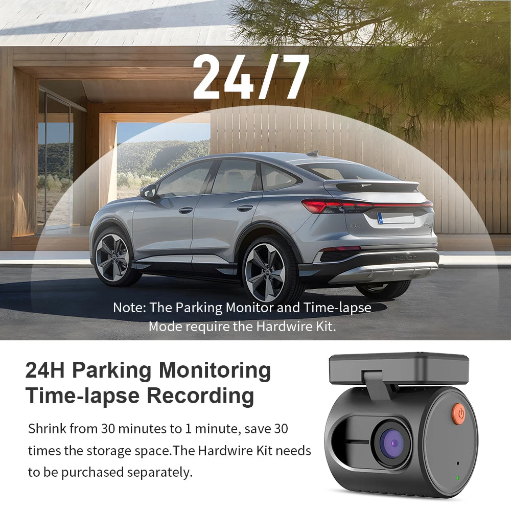 Mini Caméra  DVR, Enregistreur Vidéo, Commande Vocale d'Urgence, Vision Nocturne,