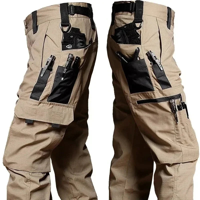 impermeable pantalon cargo homme