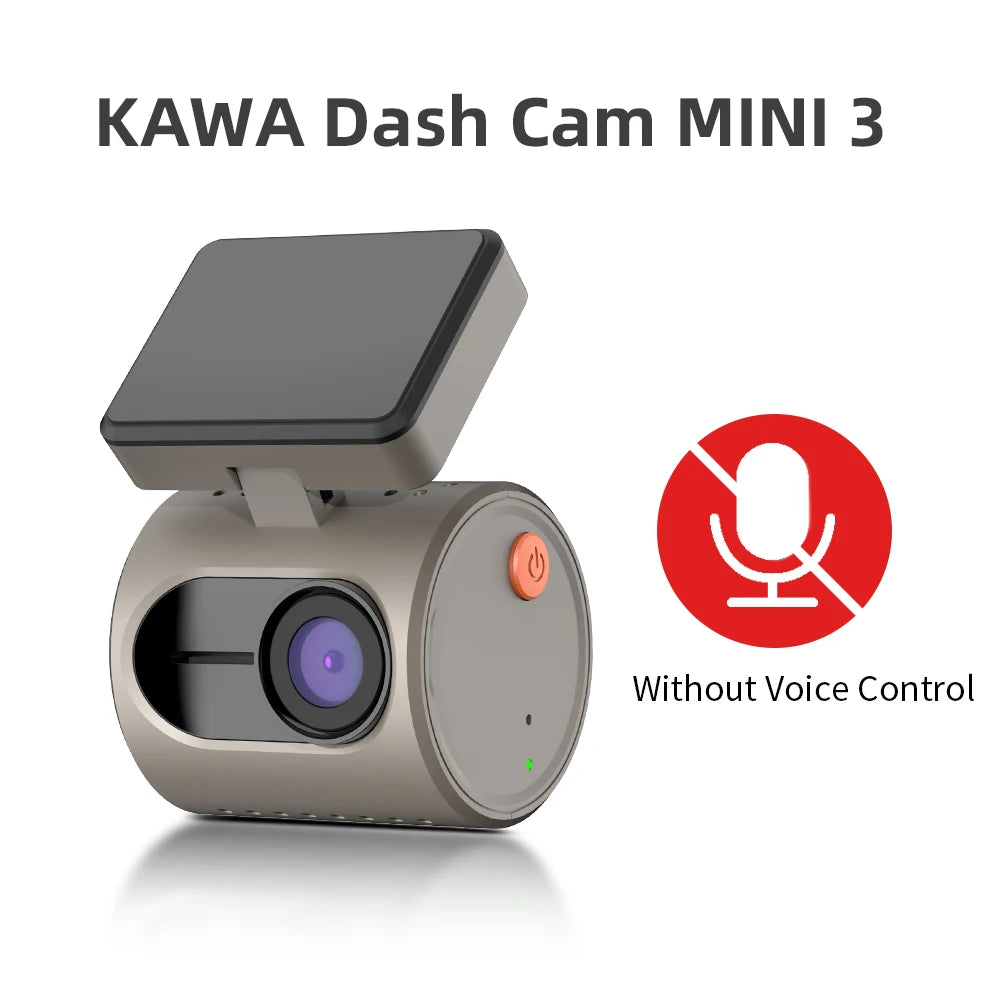 Mini Caméra  DVR, Enregistreur Vidéo, Commande Vocale d'Urgence, Vision Nocturne,