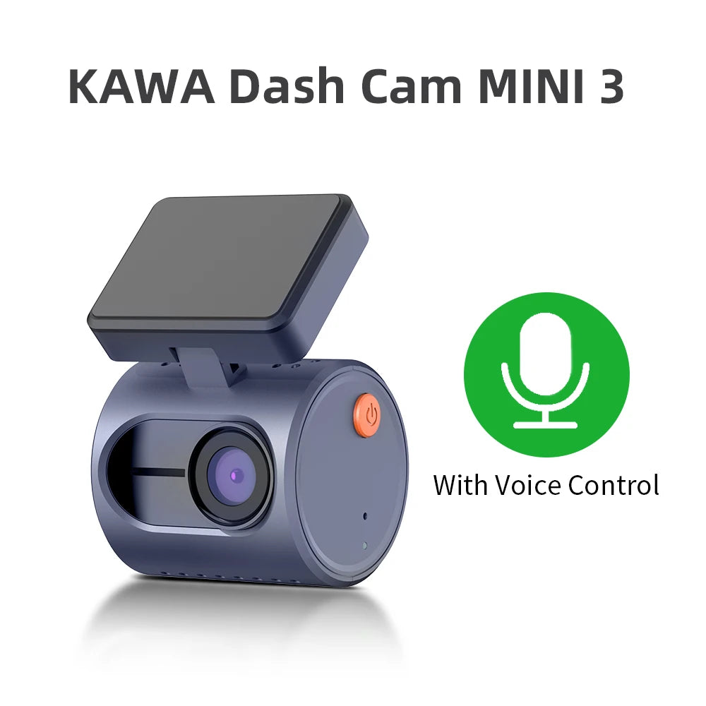 Mini Caméra  DVR, Enregistreur Vidéo, Commande Vocale d'Urgence, Vision Nocturne,
