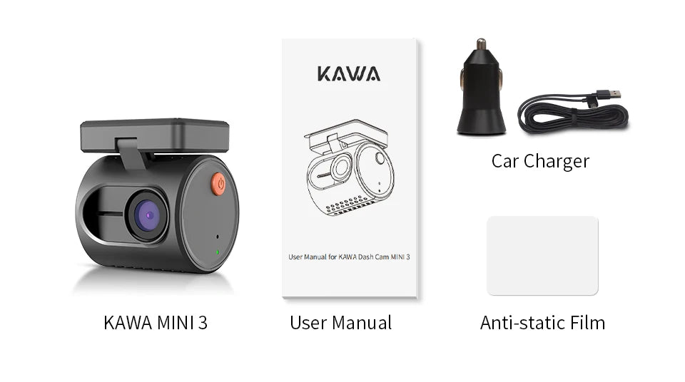 Mini Caméra  DVR, Enregistreur Vidéo, Commande Vocale d'Urgence, Vision Nocturne,