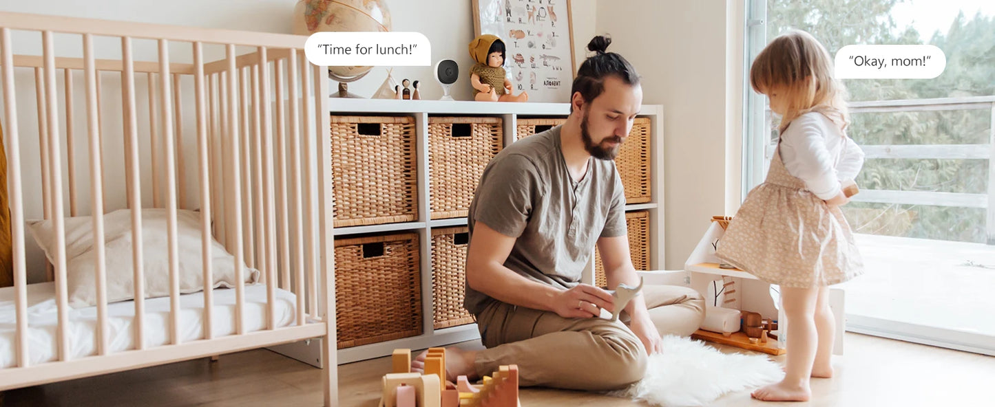 IMOU Cue 2E 3MP Wifi caméra de sécurité intérieure bébé