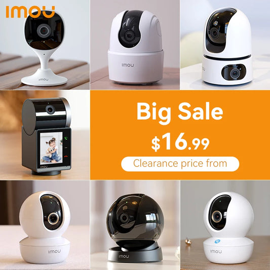 Caméra intérieure IMOU 360 °  Caméra de Surveillance WiFi PTZ