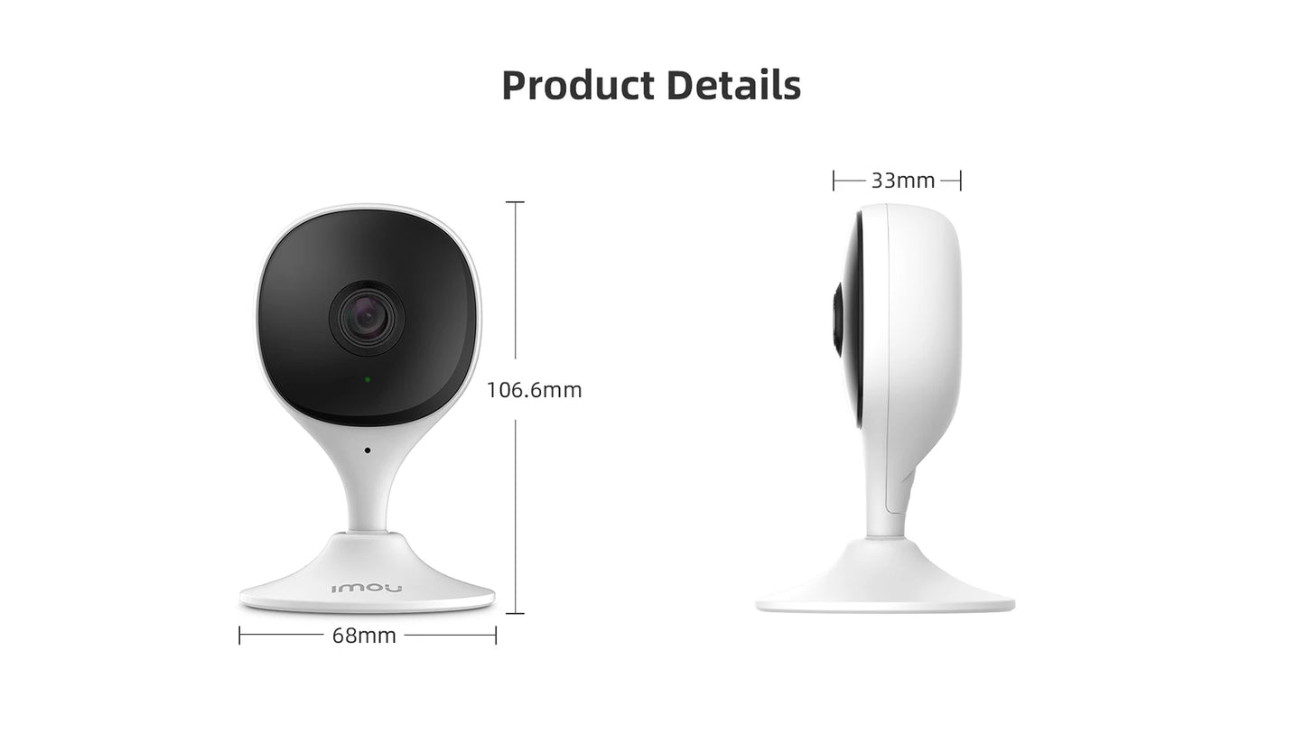 IMOU Cue 2E 3MP Wifi caméra de sécurité intérieure bébé