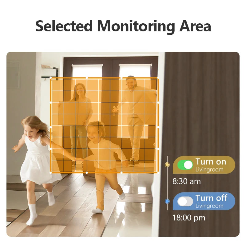 IMOU Cue 2E 3MP Wifi caméra de sécurité intérieure bébé