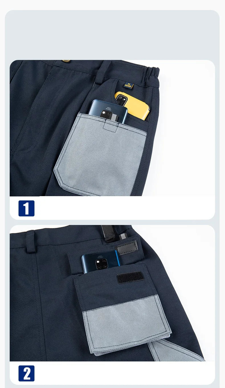 Pantalons de travail pantalons de travail pour hommes pantalons Cargo hommes vêtements de travail multi-poches randonnée en plein air pantalons de jogging poches fonctionnelles pantalons