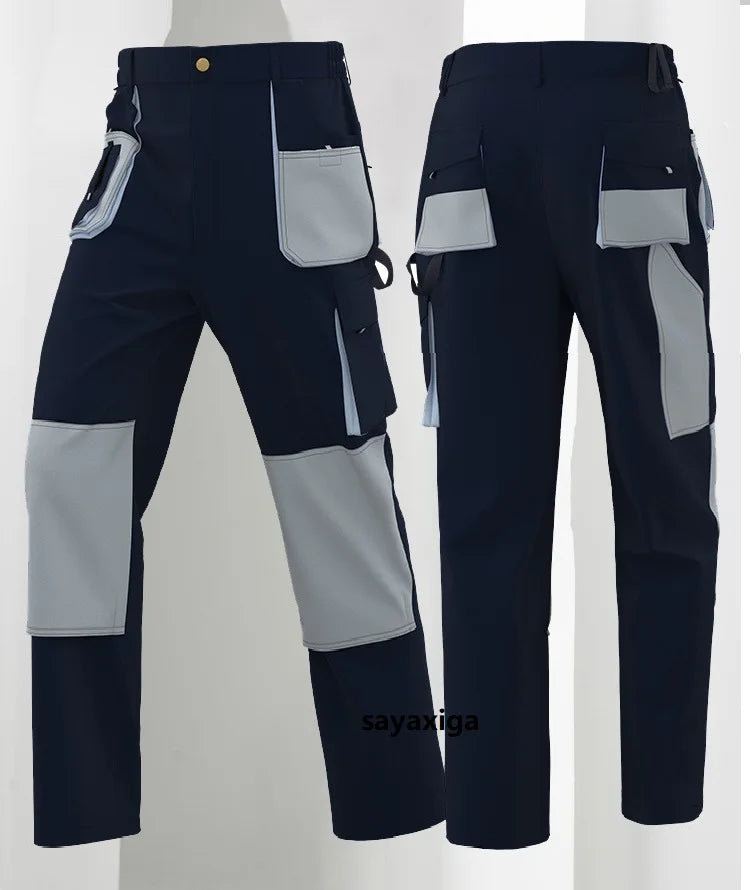 Pantalons de travail pantalons de travail pour hommes pantalons Cargo hommes vêtements de travail multi-poches randonnée en plein air pantalons de jogging poches fonctionnelles pantalons