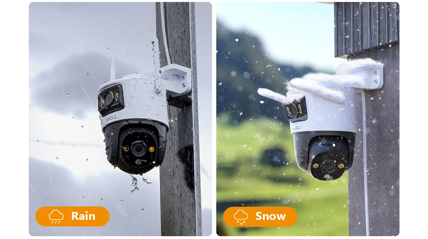 IMOU-Caméra de surveillance extérieure IP 8MP Cruiser