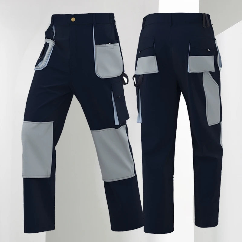 pantalon de travail homme chantier multi poches renforcé