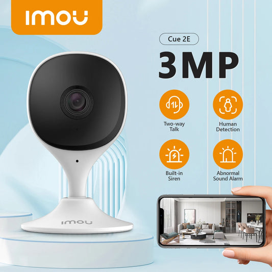 IMOU Cue 2E 3MP Wifi caméra de sécurité intérieure bébé