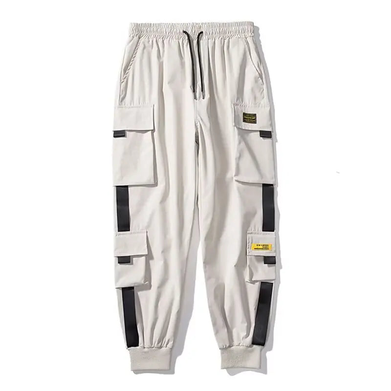 Pantalons de travail pour hommes, vêtements pour hommes à la mode pour le printemps et l'été, pantalons de travail de marque tendance pour spor pour hommes décontractés et amples