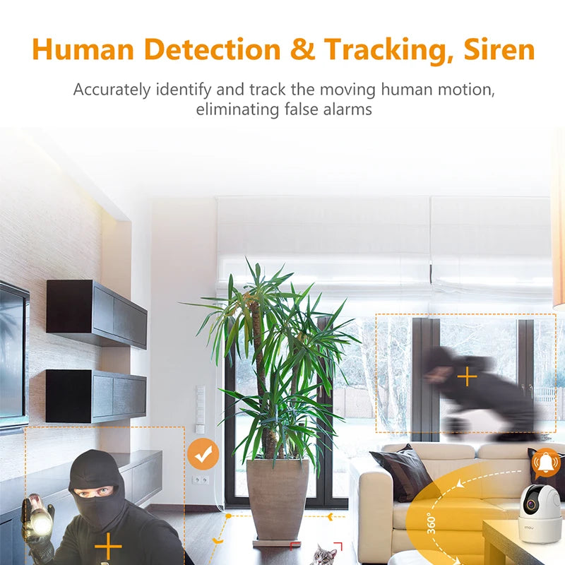 IMOU Ranger 2C 3MP Wifi Caméra AudioSurveillance Sécurité 360 °