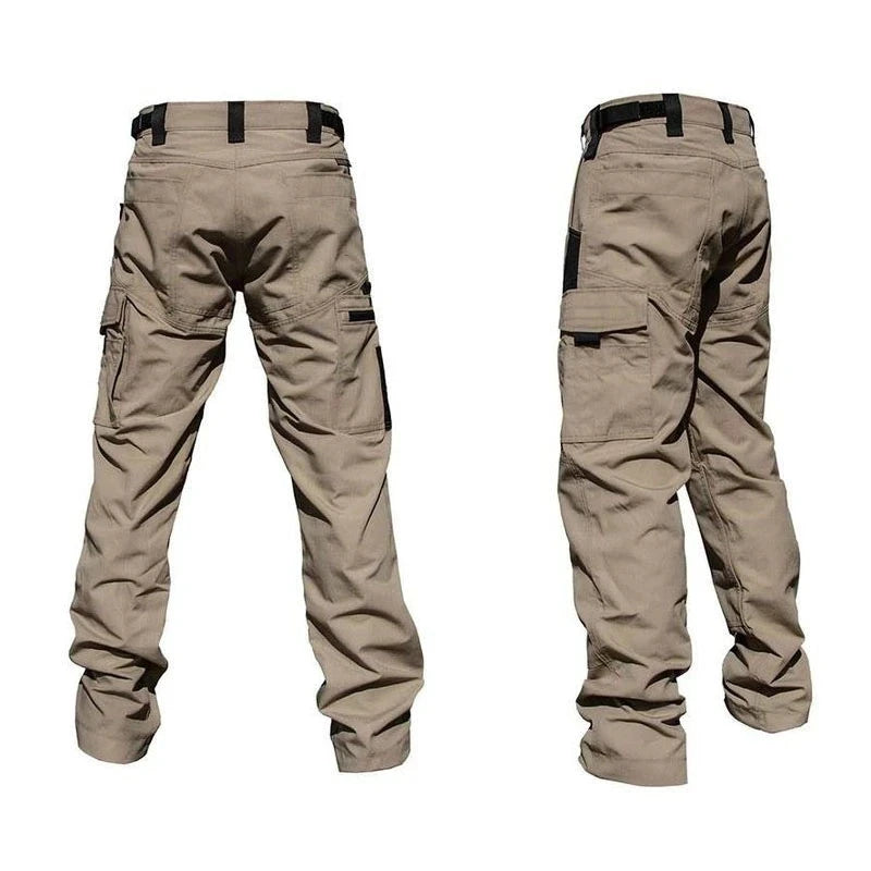 pantalon cargo homme camouflage noir imperméable ripstop