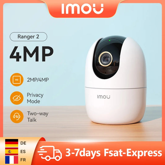Caméra IP IMOU 4MP 1080P Ranger 2 360 °