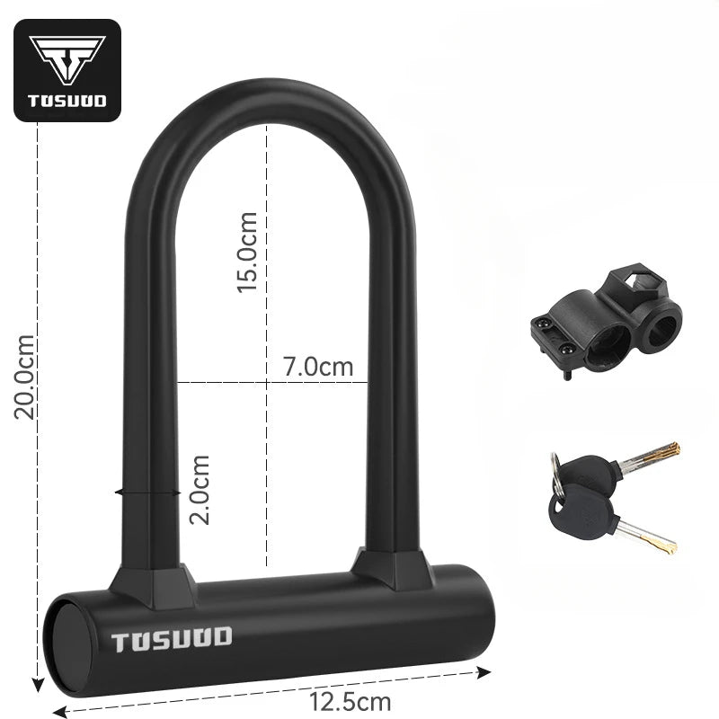 Cadenas de vélo de route en U, étanche et Durable, antivol
