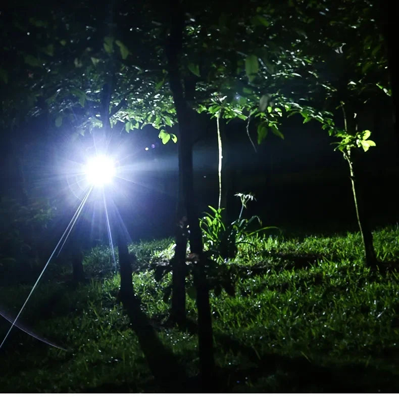Lampe frontale LED puissante, Rechargeable par USB